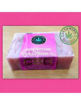 Jabón CBD Rosa Mosqueta