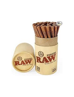 Raw natural pokers small