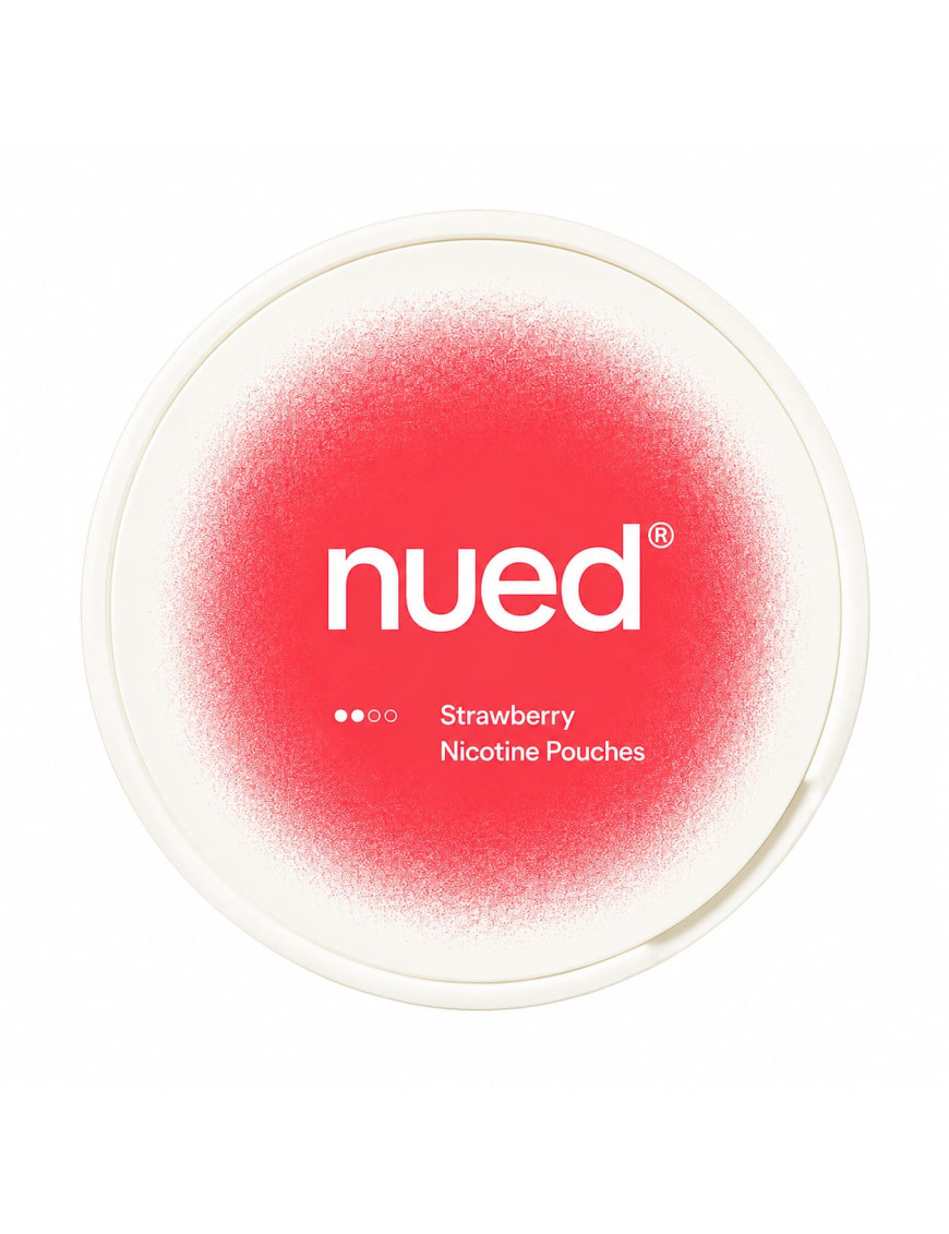 nued® Strawberry - Bolsas de nicotina